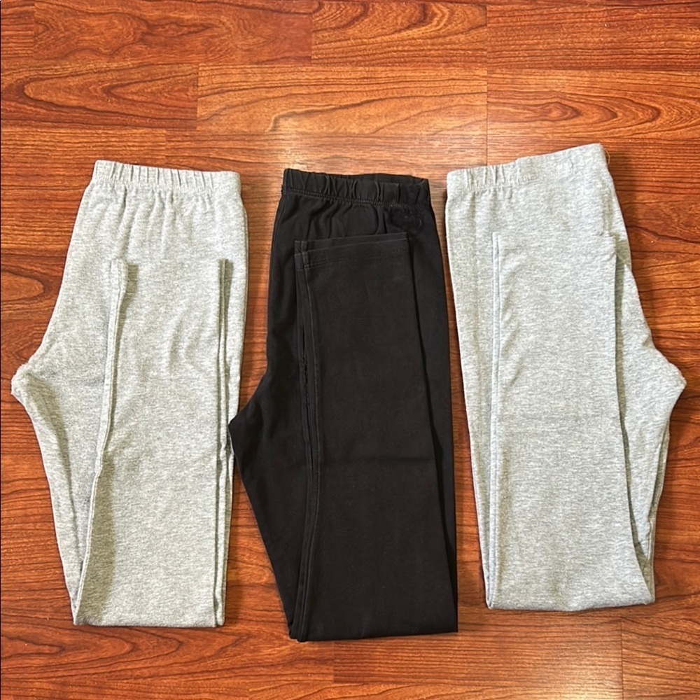 Bundle of 3 Girls Leggings Large 10/12